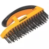 Roughneck Soft-Grip Block Wire Brush With Handle -Plastering Tools Shop 162JF P