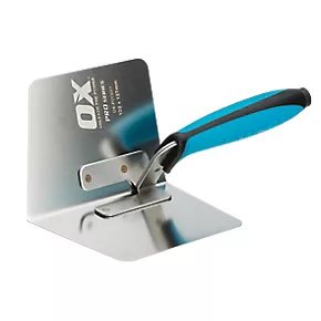 OX Internal Drywall Corner Trowel 4 x 5" 3 OX Internal Drywall Corner Trowel 4 x 5"