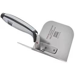 Ragni Internal Corner Trowel 4 3/4 x 8" -Plastering Tools Shop 670FV A2